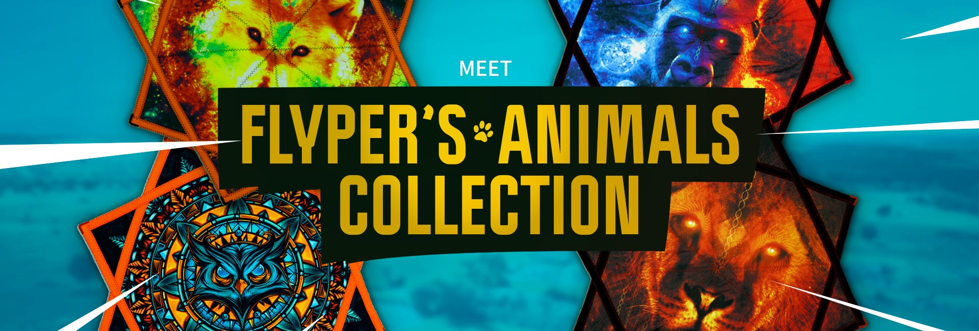 Animal Collection dapostar spinning cloth by Flyper